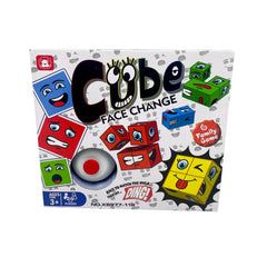 Zummy Face Change Board Game with 16 Cubes and Game Bell - VirtuousWares:Global