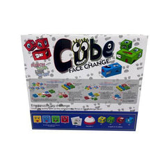 Zummy Face Change Board Game with 16 Cubes and Game Bell - VirtuousWares:Global
