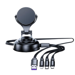 Zunammy 3 in 1 Tri-Cable Magnetic Car Mount Charger - VirtuousWares:Global