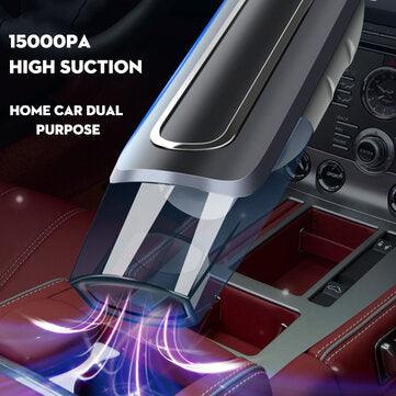 200W 8000Pa Mini Portable Wireless Handheld Vacuum Cleaner 4000mAh Battery Life for Desktop Home Car - VirtuousWares:Global