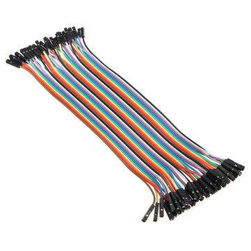 40pcs 20cm Female to Female Jumper Cable Dupont Wire - VirtuousWares:Global