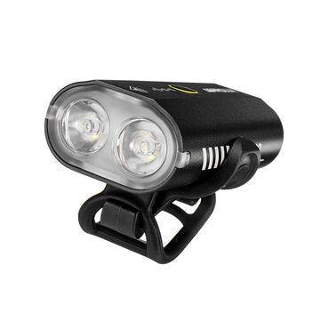 Astrolux® BC2 Double 800LM LED Bright Bike Light 2600mAh Battery IP64 Waterproof 5 Light Modes Type-C Rechargeable Bicycle Front Light Flashlight with Taillight Horn - VirtuousWares:Global