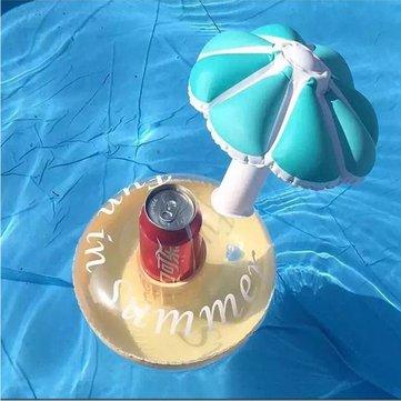 Coconut Tree Floating Inflatable Drink Can Holder Swimming Pot Party Funny Toy - VirtuousWares:Global