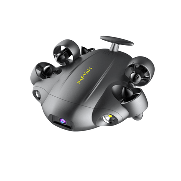 FIFISH V6E M100A w/ Robotic Arm Underwater Drone VR Real-Time Tracking Productivity Tool 4K UHD Camera 100m Depth Rating 4 Hours Working Time - VirtuousWares:Global