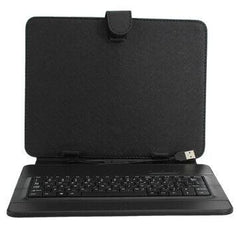 Russian Keyboard Leather Case Pouch With Stand For 9.7 inch Tablet PC - VirtuousWares:Global