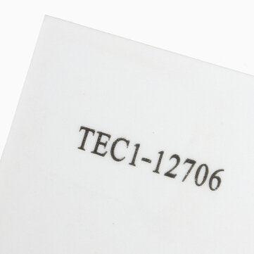 TEC1-12706 40x40mm Thermoelectric Cooler Peltier Refrigeration Plate Module 12V 60W - VirtuousWares:Global
